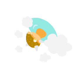 温泉につかる恐竜のイラスト