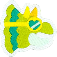 恐竜トリケラトプス