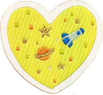 ハート サニービタミンイエロー(黄色)