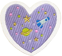 ハート ミステリーパープル(紫)