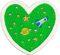 ハート オアシスグリーン(緑色)