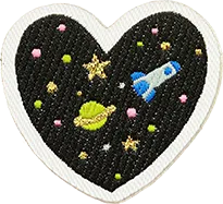 ハート ディープブラック(黒)