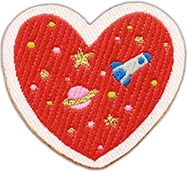 ハート セクシーレッド(赤色)