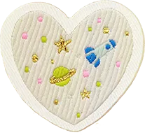 ハート ピュアホワイト(白)