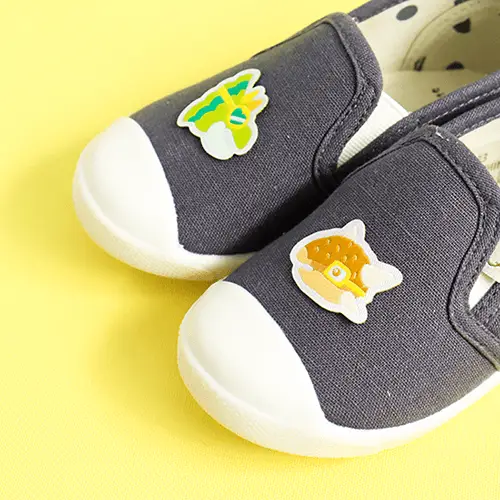 トリケラトプス・アンキロサウルスワッペンの靴